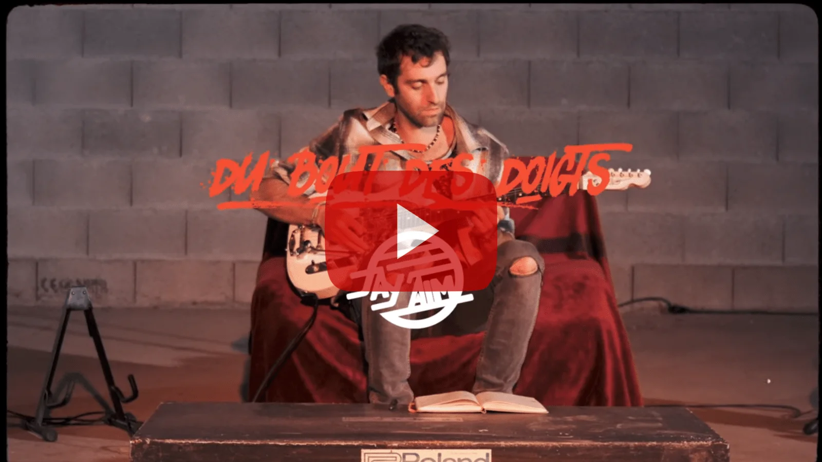 JayAim Du bout des doigts avec fleche